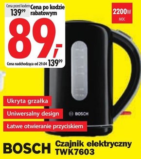 Czajnik elektryczny Bosch niska cena