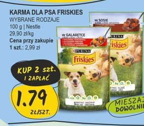 Karma dla psa Friskies niska cena