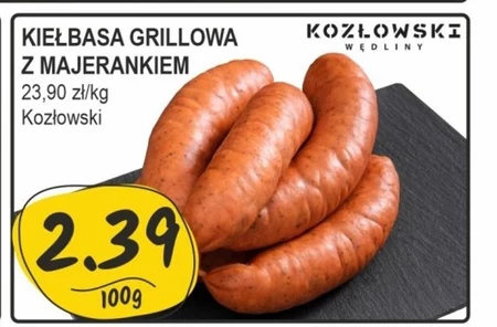 Ковбаса для барбекю Kozłowski