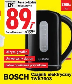 Czajnik elektryczny Bosch niska cena