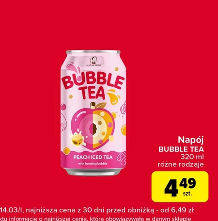 Napój Bubble Tea