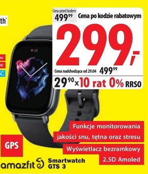 Smartwatch Amazfit niska cena