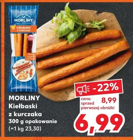 Morliny Kiełbaski z kurczaka 360 g