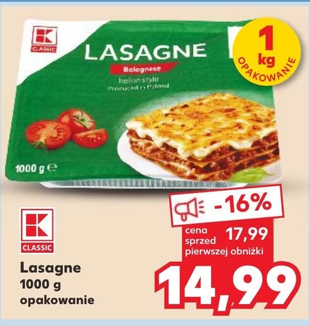 Lasagne K-Classic
