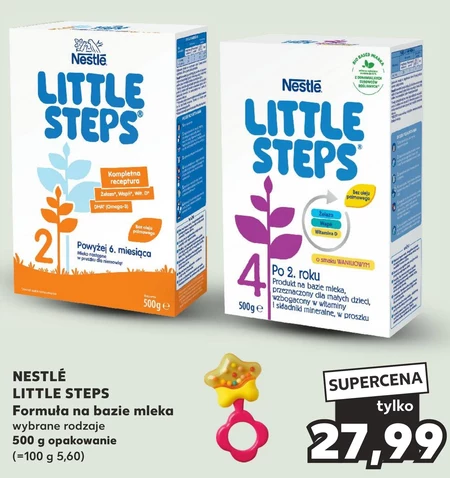 LITTLE STEPS 3 Produkt na bazie mleka dla małych dzieci po 1. roku 500 g