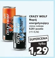 Napój energetyczny Crazy Wolf