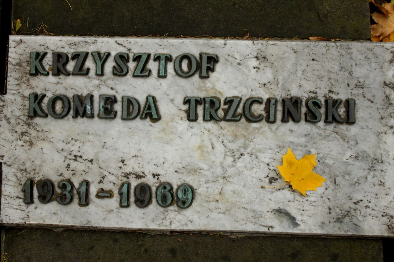 Grób Krzysztofa Komedy