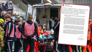 Kuriozalny komunikat po zasłabnięciu piłkarza ŁKS. Doszło do "błędu medycznego"