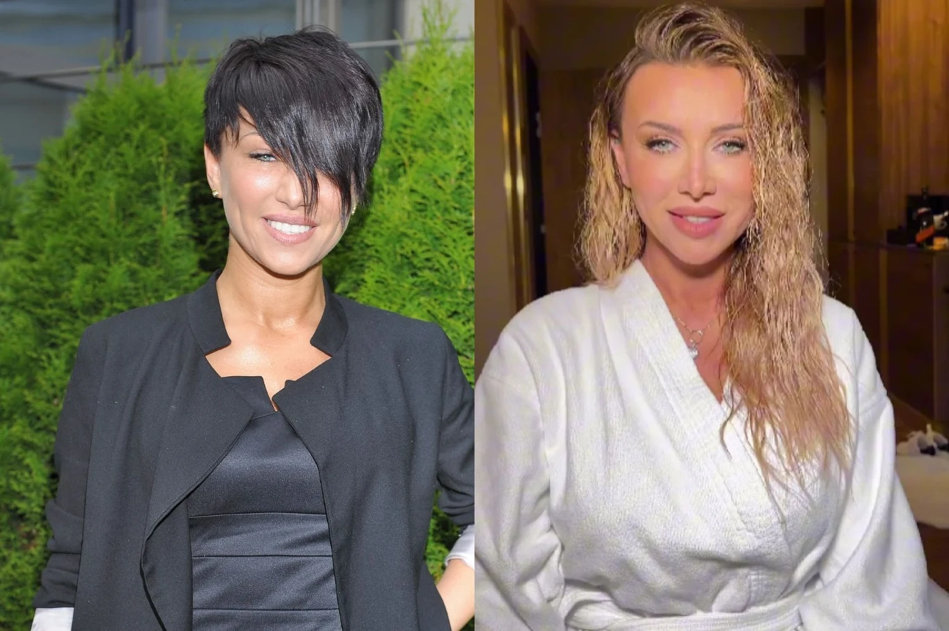 Po lewej Paulla podczas Sopot TOPTrendy Festiwal 2009, po prawej screen z kwietnia 2024.