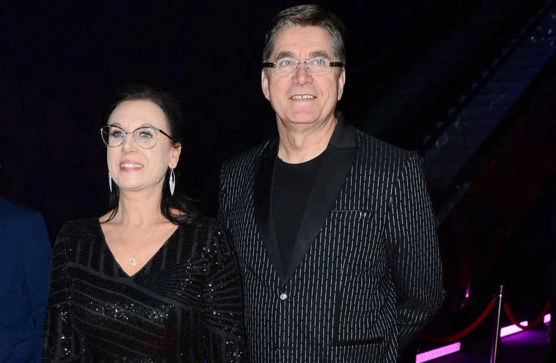 Sławomir Świerzyński z żoną. Sławomir Świerzyński z żoną.