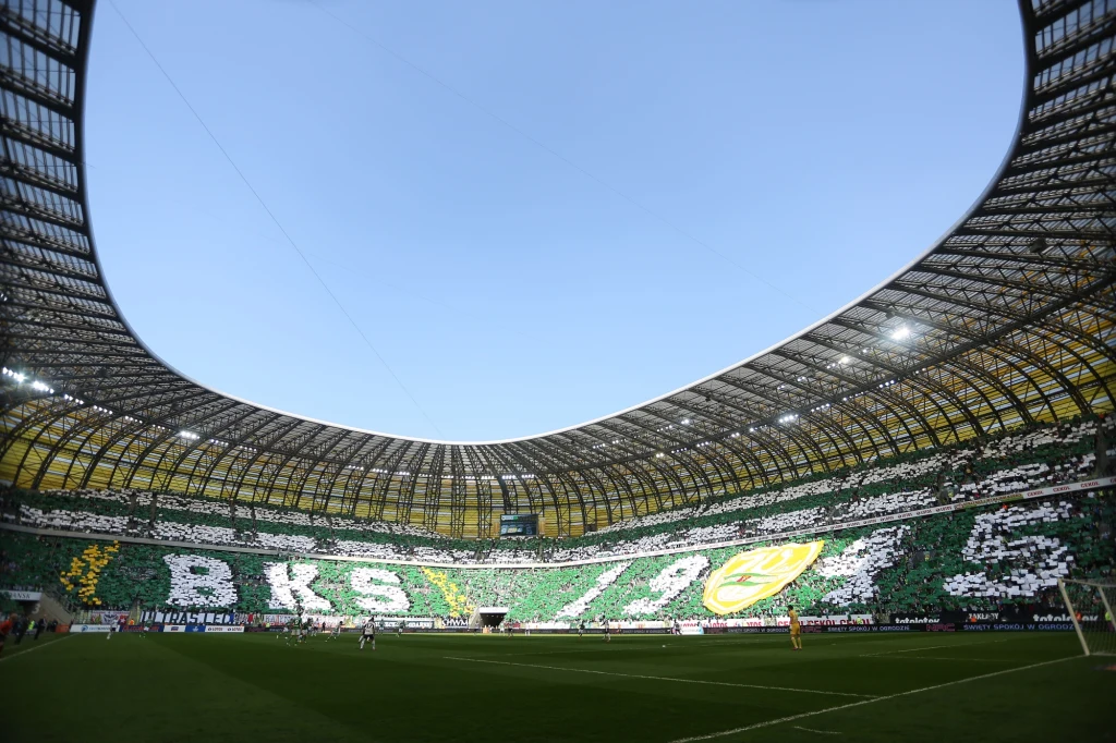 Kibice Lechii Gdańsk podczas meczu z Legią Warszawa w 2015 r.