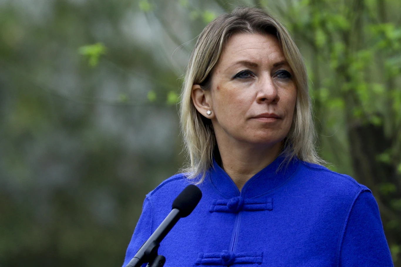 Rzeczniczka rosyjskiego MSZ Marija Zacharowa Rzeczniczka rosyjskiego MSZ Marija Zacharowa