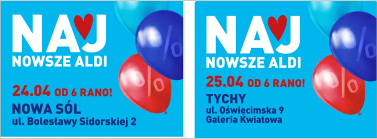 Aldi otwiera nowe sklepy! 