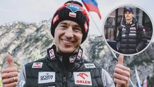 Kamil Stoch i Thomas Thurnbichler (w ramce)