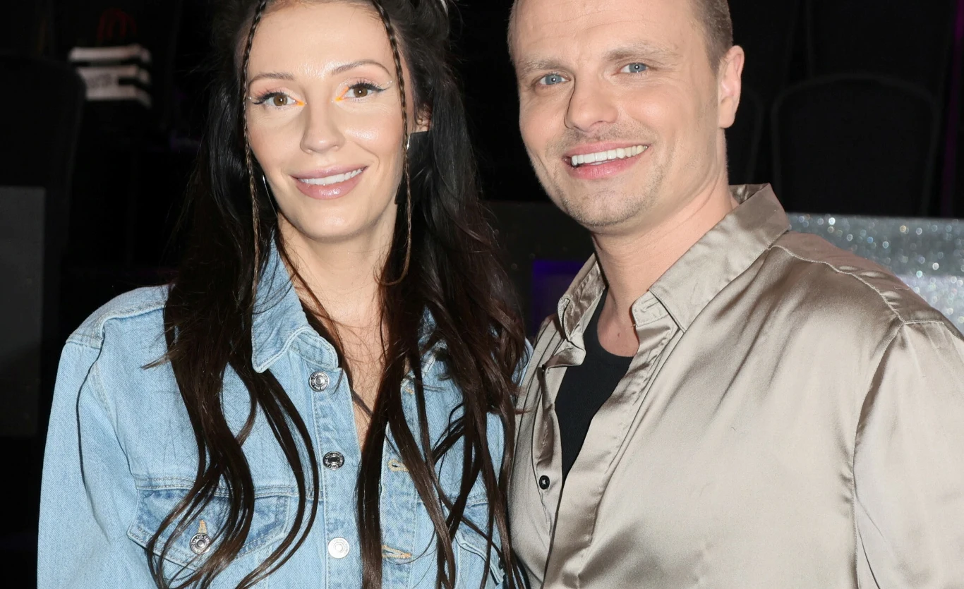 Marcin Hakiel z ukochaną Marcin Hakiel z ukochaną