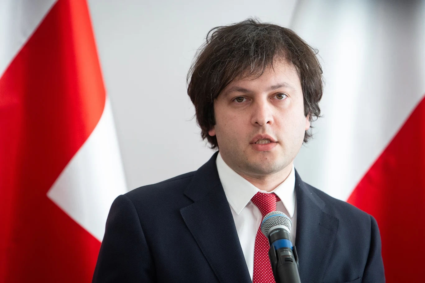 Premier Gruzji Irakli Kobachidze, polityk partii Gruzińskie Marzenie Premier Gruzji Irakli Kobachidze, polityk partii Gruzińskie Marzenie