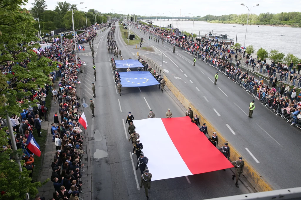 Defilada wojskowa z okazji 3 maja Defilada wojskowa z okazji 3 maja