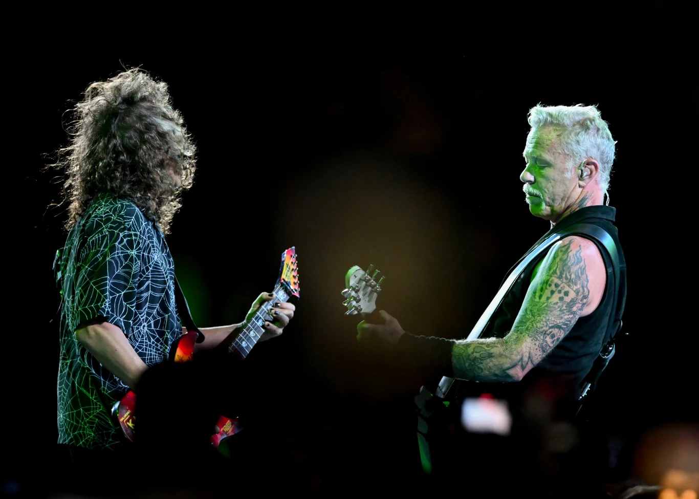 Kirk Hammett, James Hetfield - bogacze z Metalliki
