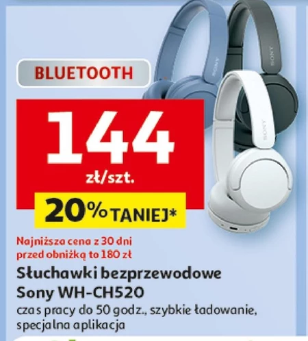 Słuchawki bluetooth Sony