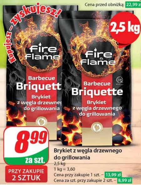 Брикет Fire & Flame