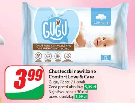 Chusteczki nawilżane Love & Care