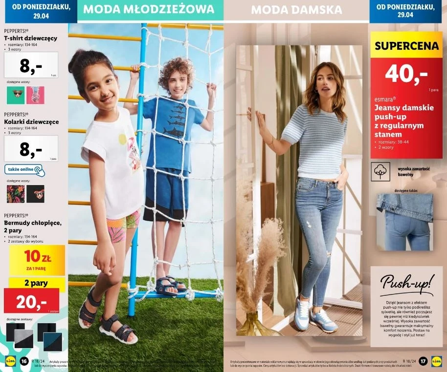 Lidl oferuje modne jeansy w supercenie!