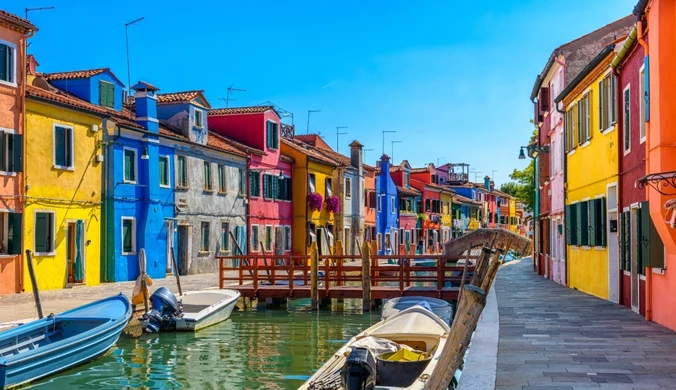 Nietypowa atrakcja niedaleko Wenecji. Burano to jedna z najbardziej kolorowych wysp na świecie