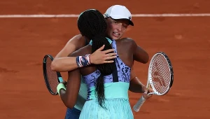 Iga Świątek i Coco Gauff, Roland Garros 2022