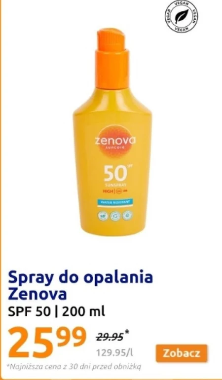 Spray do opalania Zenova