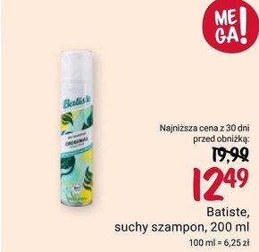 Batiste Oryginal Suchy szampon do włosów 200 ml niska cena