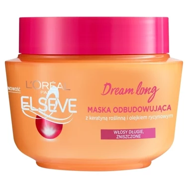 L'oréal Paris Elseve Dream Long Maska odbudowująca 300 ml - 0