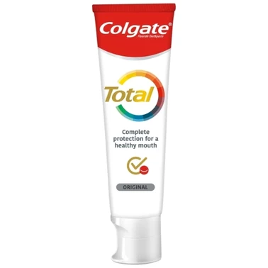 Colgate Total Original multiochronna pasta do zębów z fluorem, miętowa 75 ml - 0