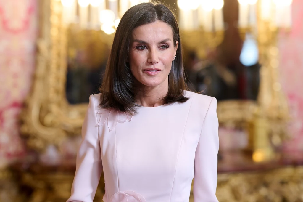 Królowa Letizia zachwyciła w różu 