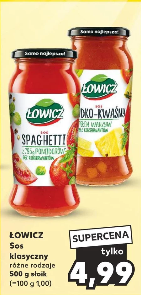 Łowicz Sos spaghetti 500 g