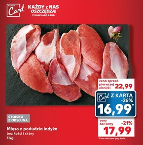 Mięso z indyka Kaufland niska cena