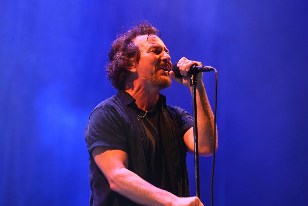 Eddie Vedder (Pearl Jam) w akcji