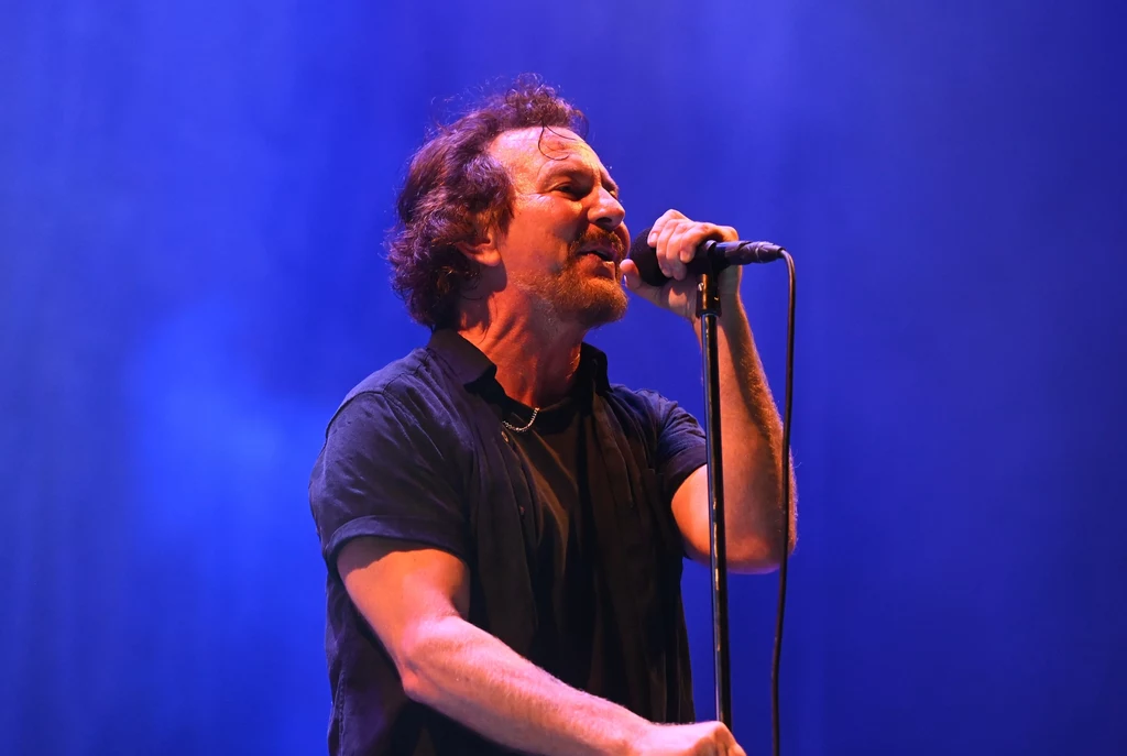 Eddie Vedder (Pearl Jam) w akcji