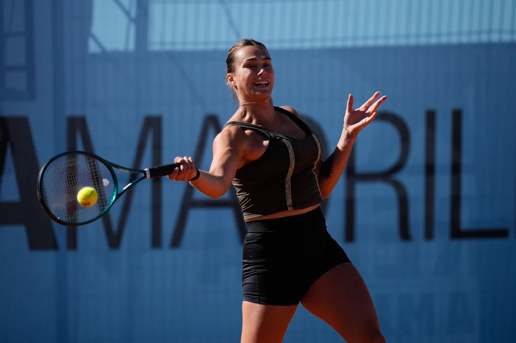 Aryna Sabalenka w Madrycie Aryna Sabalenka w Madrycie