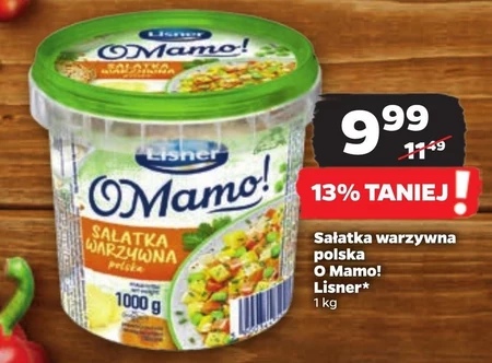Lisner O Mamo! Sałatka warzywna polska 1000 g