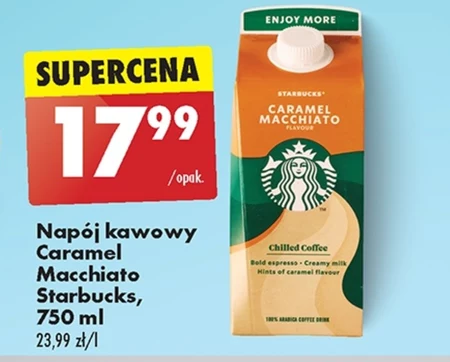Starbucks Caramel Macchiato Mleczny napój kawowy 750 ml