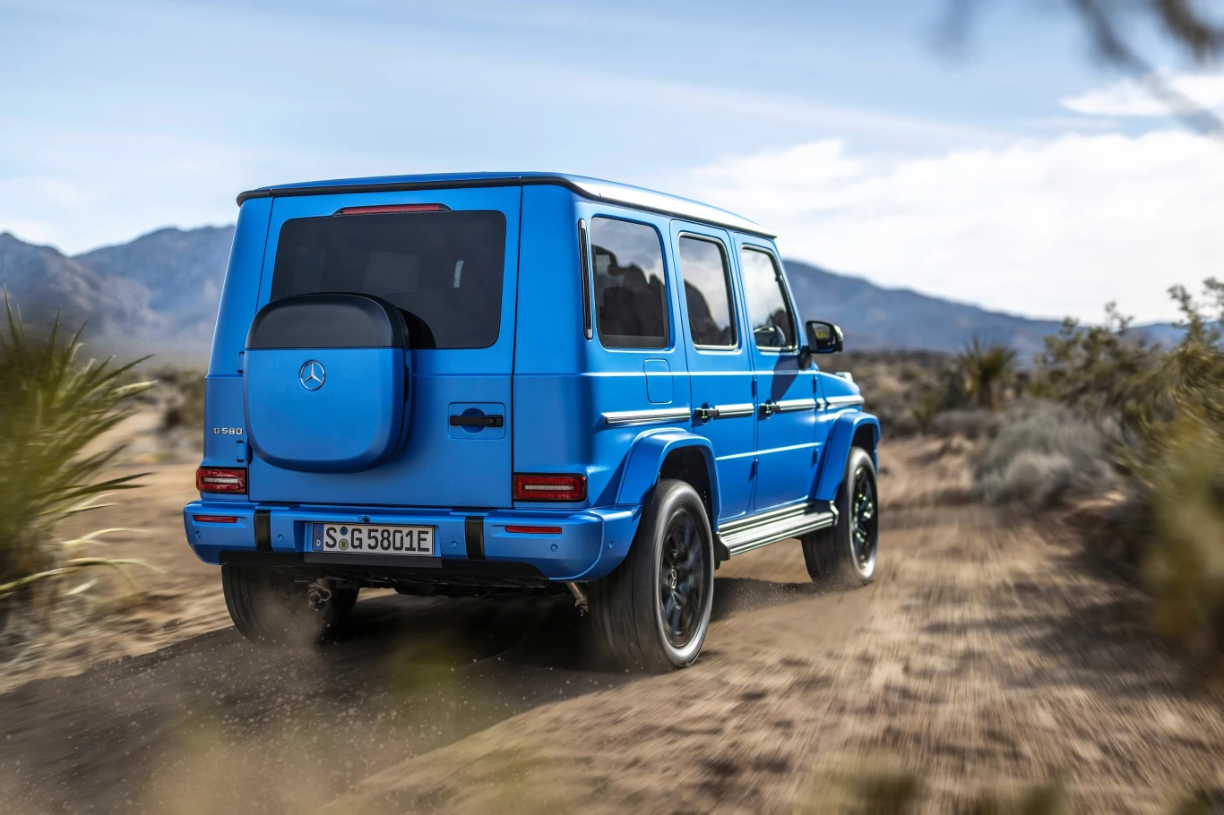 Elektryczny Mercedes G 580