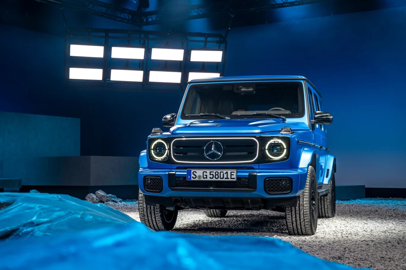 Elektryczny Mercedes G 580