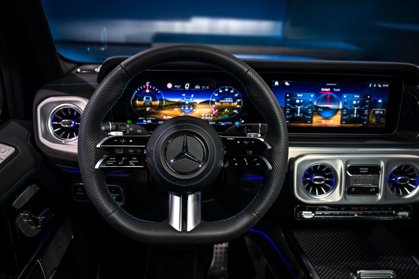 Elektryczny Mercedes G 580