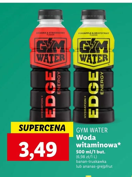 Napój witaminowy Gym Water