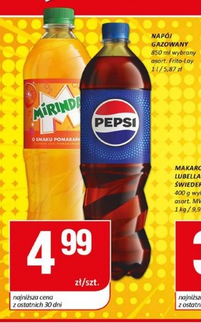 Napój gazowany Pepsi niska cena