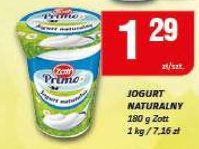 Jogurt naturalny Primo niska cena