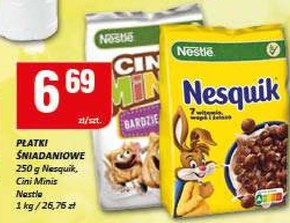 Płatki śniadaniowe Nesquik niska cena
