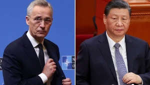Jens Stoltenberg i Xi Jinping. Szef NATO ostrzega Chiny