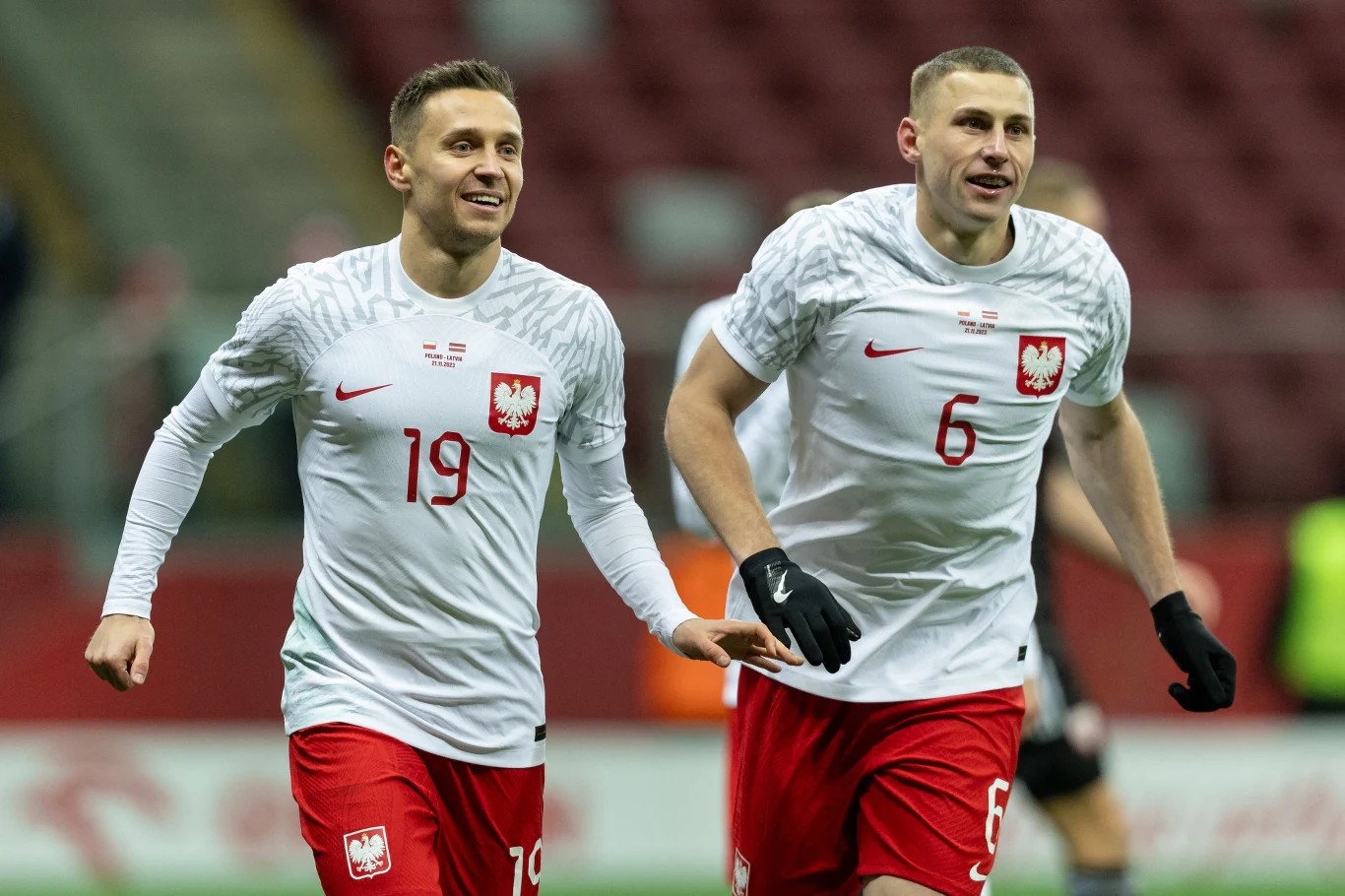 Jakub Piotrowski (z prawej), a obok niego Przemysław Frankowski Jakub Piotrowski (z prawej), a obok niego Przemysław Frankowski