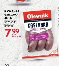 Kaszanka grillowa Olewnik